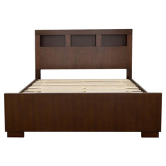 Jessica 5-piece Eastern King Bedroom Set Cappuccino - 200719KE-S5