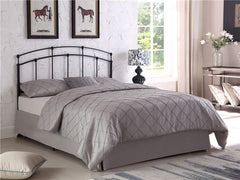 Bryant Metal Queen or Full Open Frame Headboard Black - 300190QF