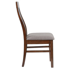 Briarwood Slat Back Dining Side Chair Mango Oak and Brown (Set of 2) - 182992