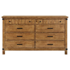 Brenner 5-piece Queen Bedroom Set Rustic Honey - 205260Q-S5