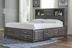 Caitbrook Full Storage Rails and Footboard - B476-88