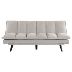 Laredo Upholstered Tufted Convertible Sofa Bed Light Grey - 360017