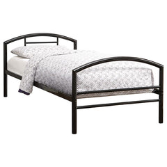 Baines Metal Twin Open Frame Bed Black - 400157T