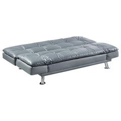 Dilleston Upholstered Tufted Convertible Sofa Bed Grey - 500096