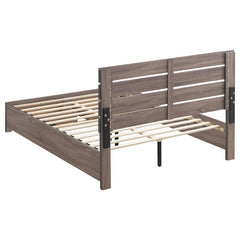 Brantford 5-piece Eastern King Bedroom Set Barrel Oak - 207040KE-S5