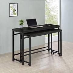 Hawes 4-piece Multipurpose Counter Height Table Set Black - 182724