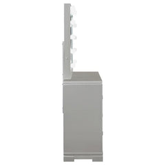 Eleanor 6-drawer Dresser with Mirror Metallic Mercury - 223463M