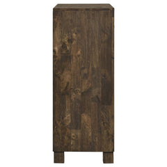 Woodmont 5-drawer Bedroom Chest Rustic Golden Brown - 222635