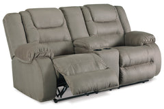 McCade Reclining Loveseat with Console - 1010494