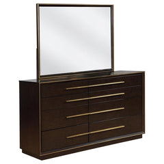 Durango 8-drawer Dresser with Mirror Smoked Peppercorn - 223263M
