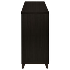 Lewes 2-door Engineered Wood 60" TV Stand Cappuccino - 700881