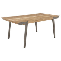 Nogales 5-piece Rectangle Dining Set Acacia and Coastal Grey - 109811-S5