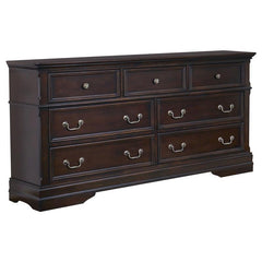 Cambridge 5-piece Eastern King Bedroom Set Cappuccino - 203191KE-S5