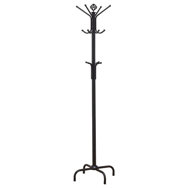 Collier 12-hook Coat Rack Black - 2019