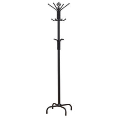 Collier 12-hook Coat Rack Black - 2019
