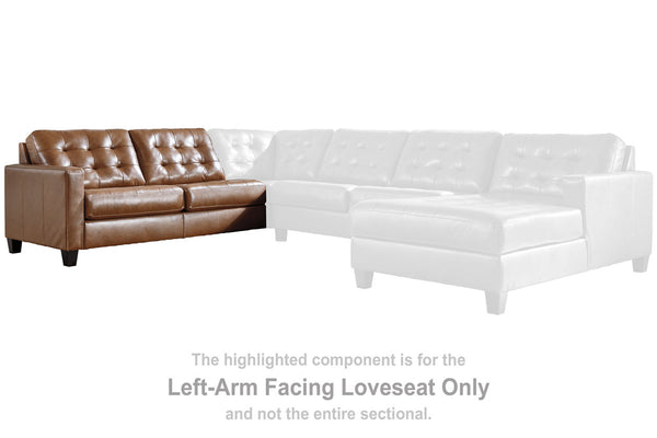 Baskove Left-Arm Facing Loveseat - 1110255