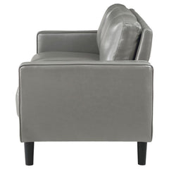Ruth Upholstered Track Arm Sofa Grey - 508365