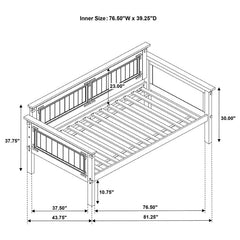 Oakdale Wood Twin Daybed Rustic Honey - 300675