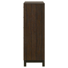 Edmonton 5-drawer Chest Rustic Tobacco - 204355