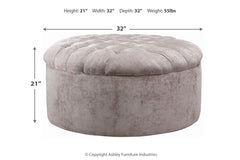 Carnaby Oversized Accent Ottoman - 1240408