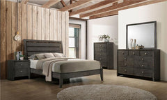 Serenity 4-piece Full Bedroom Set Mod Grey - 215841F-S4