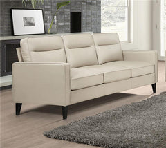 Jonah Upholstered Track Arm Sofa Ivory - 509651