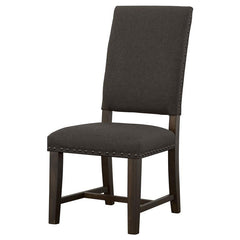 Twain Upholstered Side Chairs Warm Grey (Set of 2) - 109142