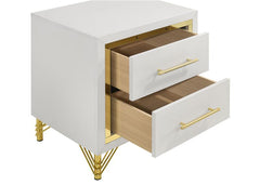 Lucia 5-piece Queen Bedroom Set Beige and White - 224731Q-S5