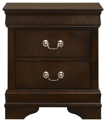 Louis Philippe 4-piece Eastern King Bedroom Set Cappuccino - 202411KE-S4