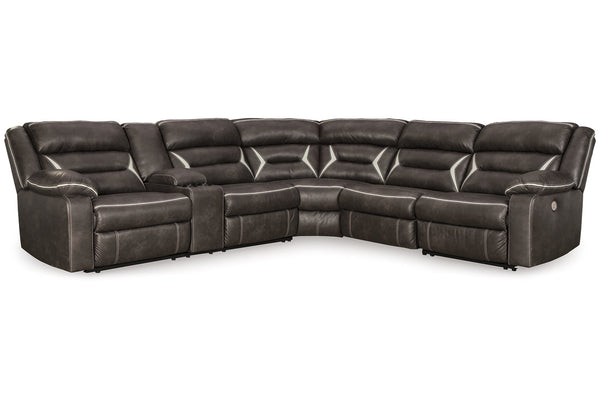 Kincord 4-Piece Power Reclining Sectional - 13104S4