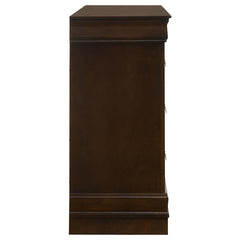Louis Philippe 6-drawer Dresser Cappuccino - 202413