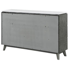 Nathan 6-drawer Dresser Grey - 224603