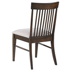 Everton Slat Back Dining Side Chair Walnut (Set of 2) - 108892
