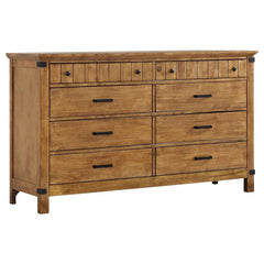 Brenner 5-piece Full Bedroom Set Rustic Honey - 205260F-S5