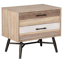 Marlow 2-drawer Nightstand Rough Sawn Multi - 215762