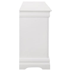 Louis Philippe 6-drawer Dresser White - 204693