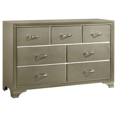Beaumont 7-drawer Rectangular Dresser Champagne - 205293