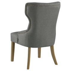 Baney Tufted Upholstered Dining Chair Grey - 104537