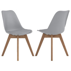 Caballo Upholstered Side Chairs Grey (Set of 2) - 110132