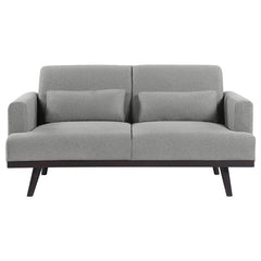 Blake Upholstered Track Arm Loveseat Sharkskin - 511122