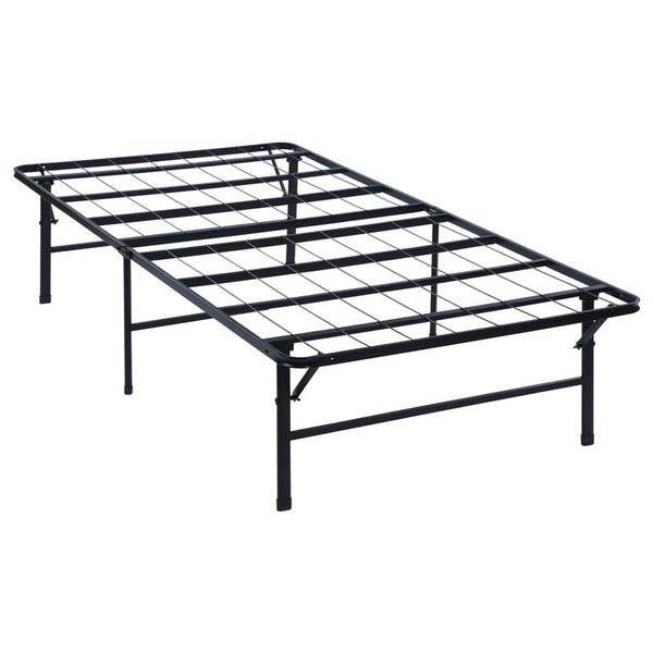 Mabel Metal Twin Extra Long Support Platform Bed Black - 305957TL