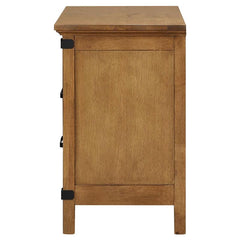 Brenner 3-drawer Night Stand Rustic Honey - 205262