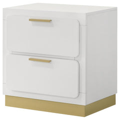 Caraway 2-drawer Nightstand White - 224772