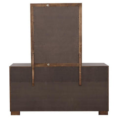 Jessica 6-drawer Dresser with Mirror Cappuccino - 200713M