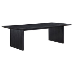 Brookmead 7-piece Rectangular Dining Set with 18" Removable Extension Leaf Black - 108231-S7
