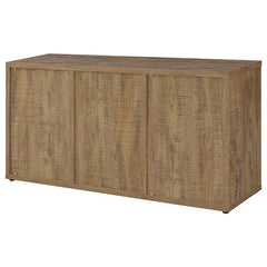 Jamestown 2-door Dining Sideboard Buffet with Wine Storage Mango Brown - 183025