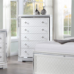 Eleanor 5-drawer Bedroom Chest White - 223565