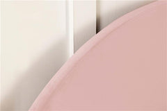 June Upholstered Twin Panel Headboard Blush - 315927T