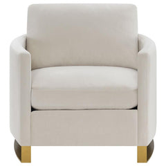 Corliss 3-piece Upholstered Arched Arm Sofa Set Beige - 508821-S3