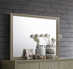 Beaumont Rectangular Dresser Mirror Champagne - 205294